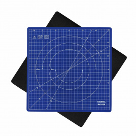 Вращающийся мат для кроя 30x30см, синий