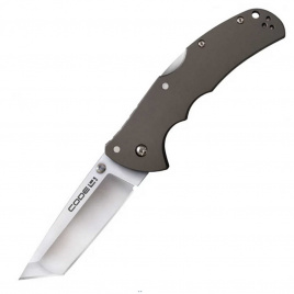 Нож складной Cold Steel Code-4 Tanto Plain 58PT, 89 мм, алюминий