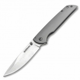 Нож складной Boker Eternal Classic Thumb 01RY324, 85 мм, серый