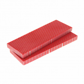 G10 Honeycomb duralum лист 22.11.071, 120х40х8, красный