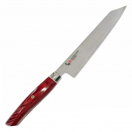 Нож кухонный киритсуке Mcusta Zanmai Revolution Red ZRR-1206G, 230 мм, палисандр