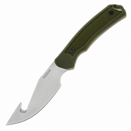 Нож туристический Kershaw Deschutes Skinner Gut Hook 1883GH, 99 мм, зеленый