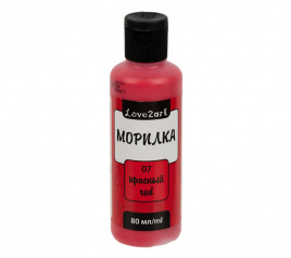 Морилка Love2art 07 красный,80 мл.