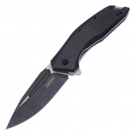 Нож складной Kershaw Flourish  3935, 89 мм, чёрный