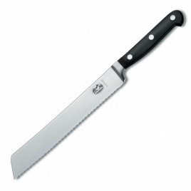 Нож кухонный для хлеба Victorinox 7.7173.21, 210 мм, черный