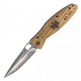 Нож складной Mcusta Toyotomi SPG2 MC-0182G, 94 мм, желтый