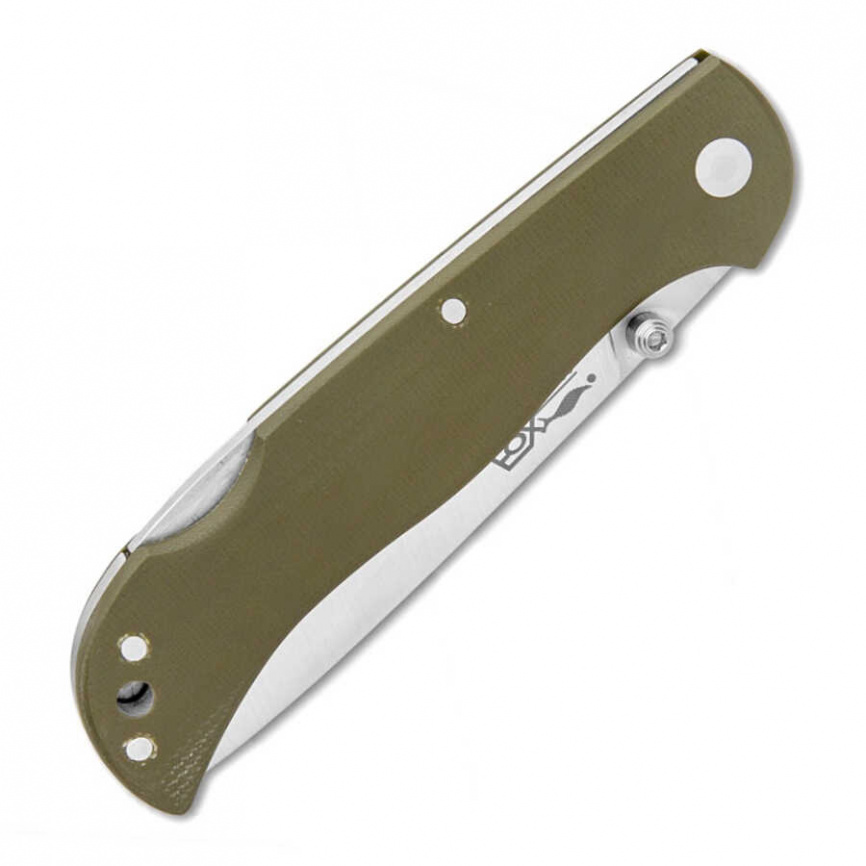 Нож складной FOX Meskwaki Tracker F500 G, 89 мм, зеленый фото 3