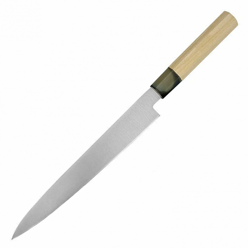Нож традиционный янагиба Fuji Cutlery Ryutoku FC-575, 210 мм, магнолия фото 1