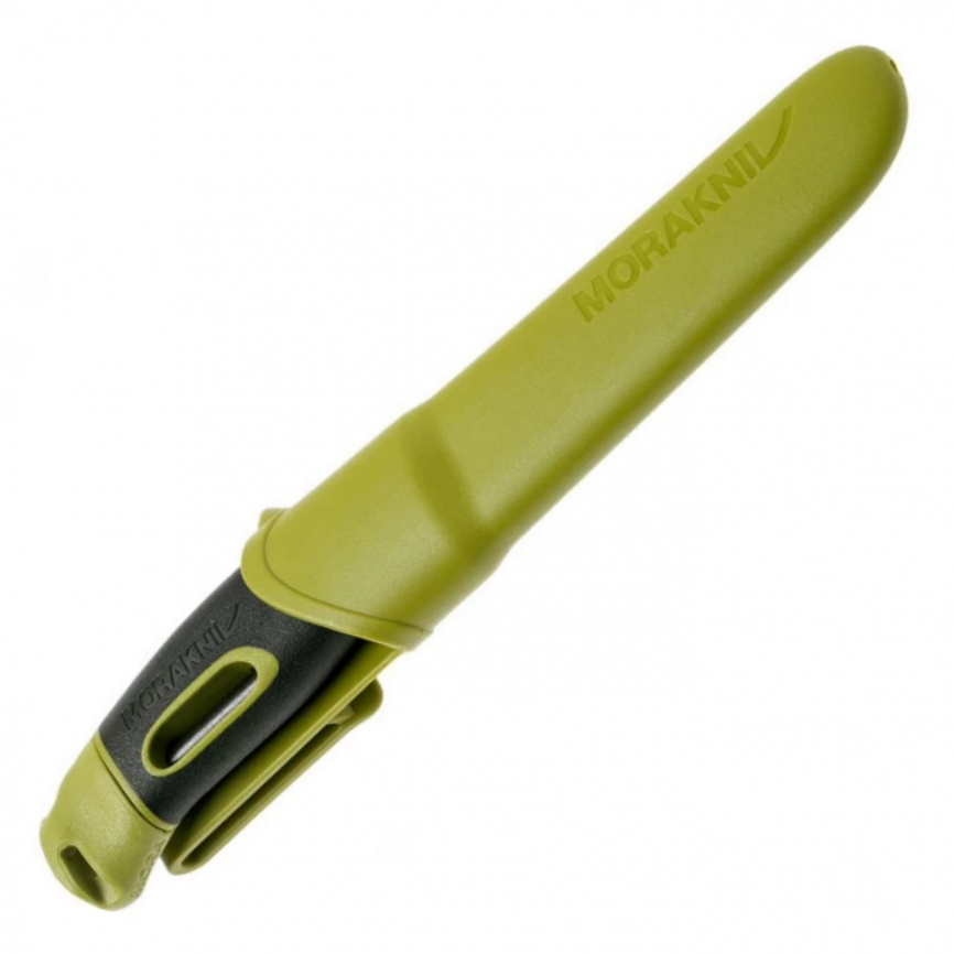 Нож разделочный Morakniv Companion Spark Green 13570, 100 мм, зеленый фото 3