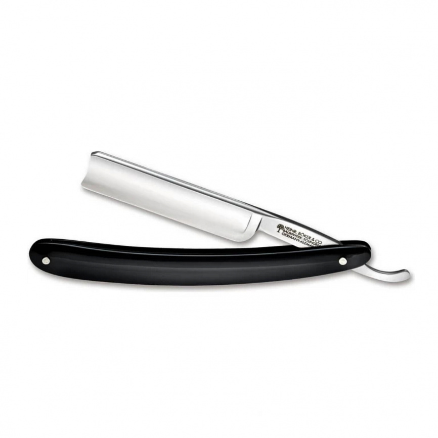 Опасная бритва Boker Classic Stainless Spanish Head 140552, черный фото 1