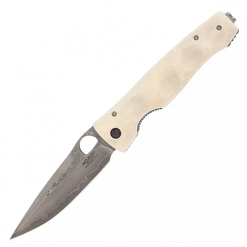 Нож складной Mcusta Tactility Elite SPG2  MC-0126G, 94 мм, белый фото 1