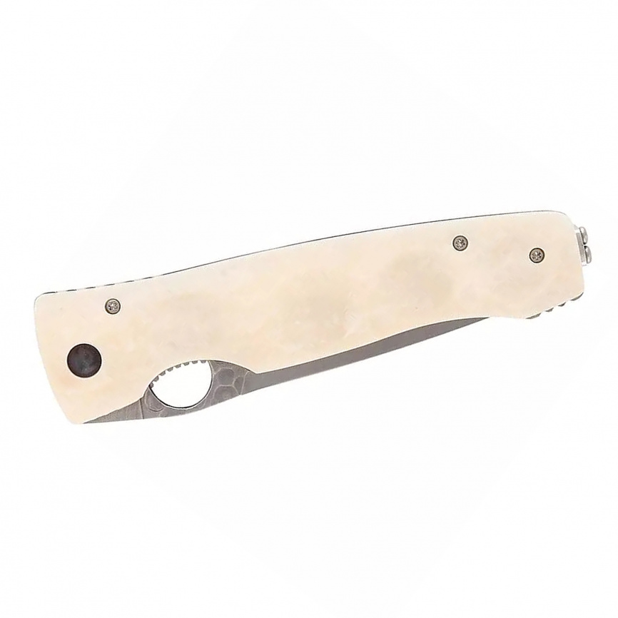 Нож складной Mcusta Tactility Elite SPG2  MC-0126G, 94 мм, белый фото 4