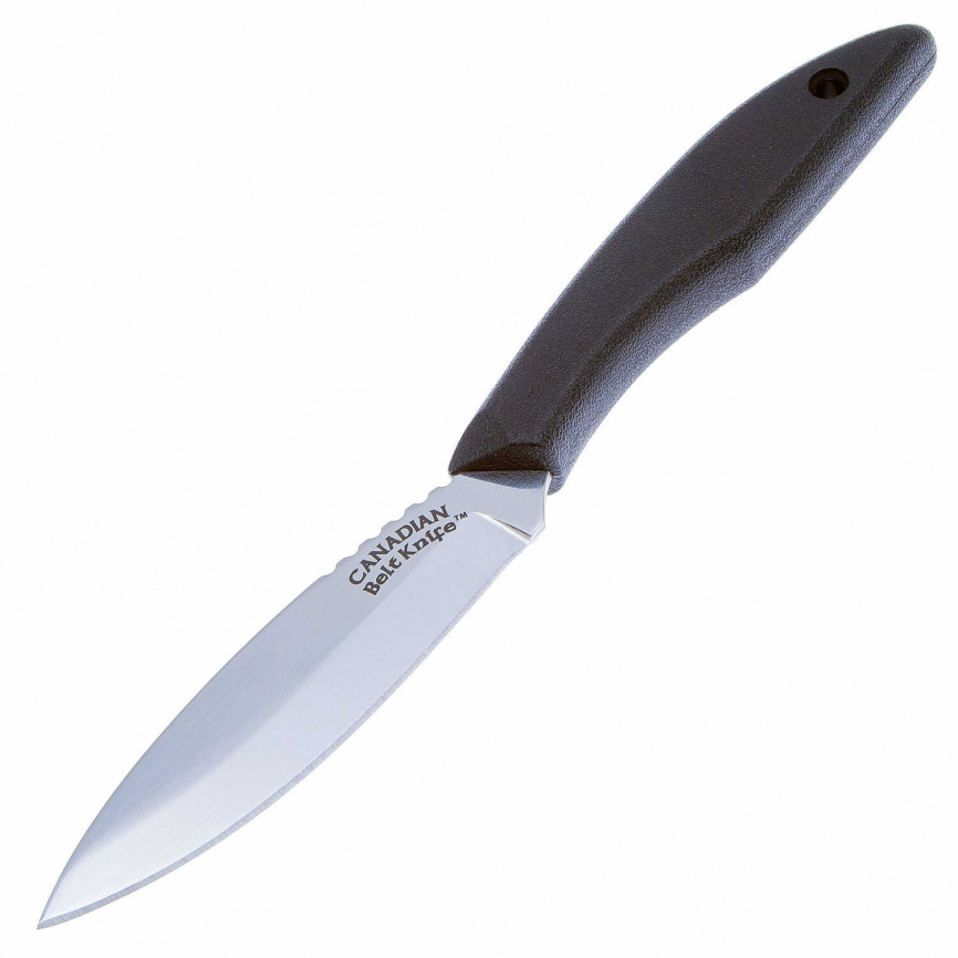 Нож туристический Cold Steel Canadian Belt Knife 20CBL, 102 мм, черный фото 1