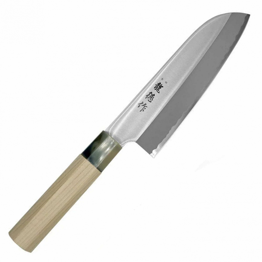Нож традиционный сантоку Fuji Cutlery Ryutoku FC-579, 165 мм, магнолия фото 1