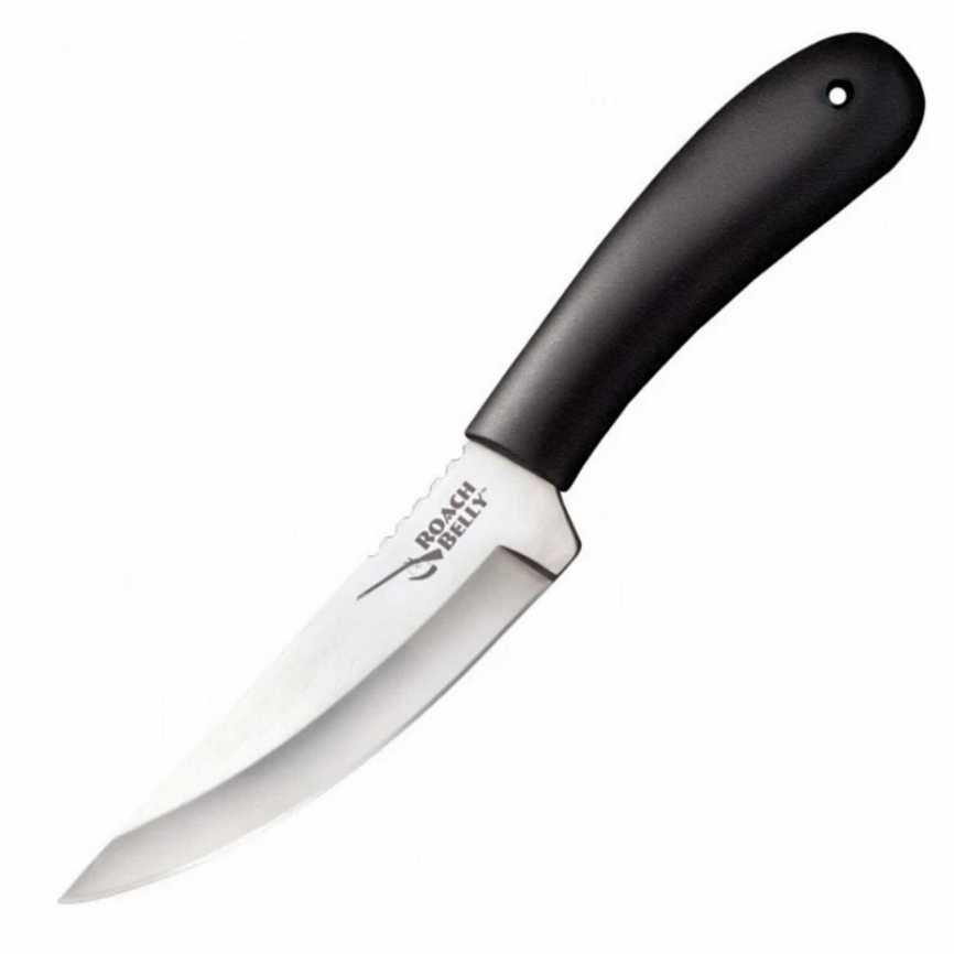 Нож туристический Cold Steel Roach Belly 20RBC, 102 мм, чёрный фото 1