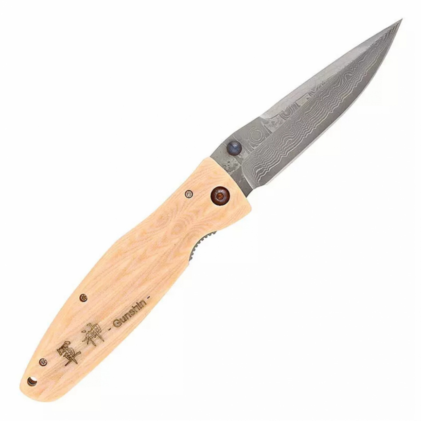 Нож складной Mcusta Senguoku Senno MC-0185D, 94 мм, бежевый фото 2