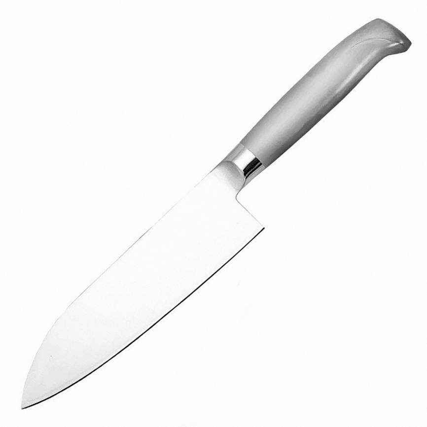 Нож кухонный сантоку Fuji Cutlery FC-61, 170 мм,  стальной фото 3