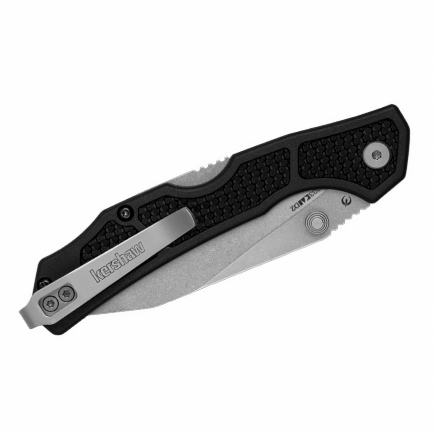 Нож складной Kershaw Cargo 2033, 81 мм, черный фото 2