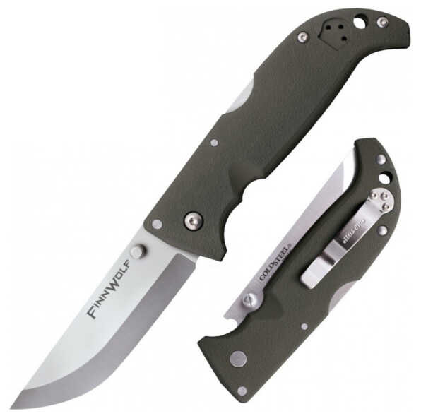Нож складной Cold Steel Finn Wolf 20NPF, 108 мм, зеленый фото 5