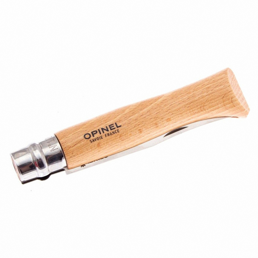 Нож складной Opinel 12 Tradition Inox 001084, 120 мм, бук фото 3