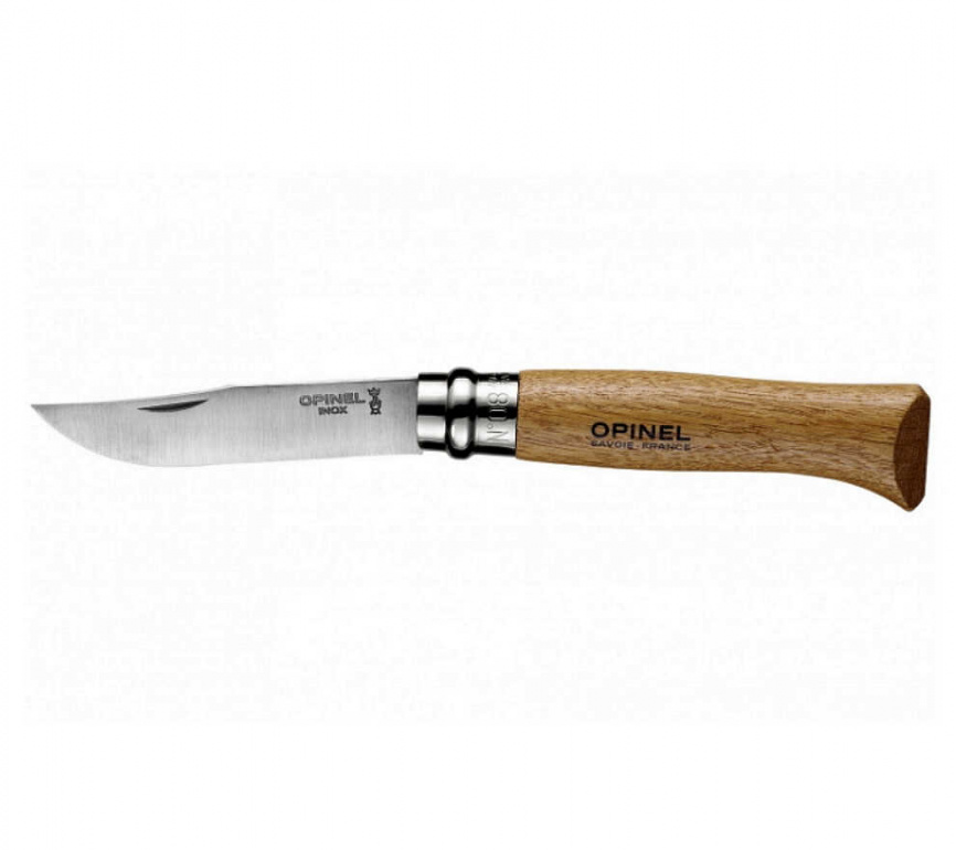Нож складной Opinel 8 Tradition Inox 002021, 85 мм, дуб фото 2