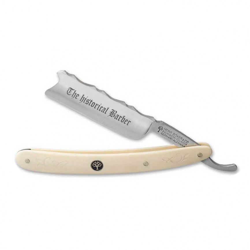 Опасная бритва Boker The Historical Barber 140224, эльфорин фото 1